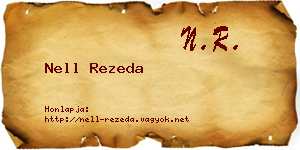Nell Rezeda névjegykártya